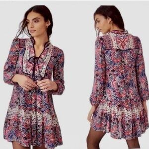 FLAW Anthropologie Splices Tunic Dress, Size Medium